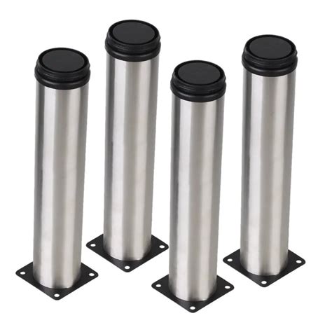 stainless steel cabinet legs|adjustable stainless steel table legs.